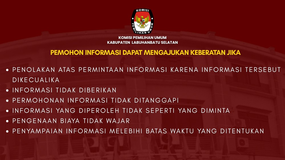 Pemohonan Informasi
